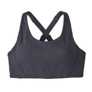 Patagonia Shadowlite Mid Impact Adjustable Bra Women's in Smolder Blue